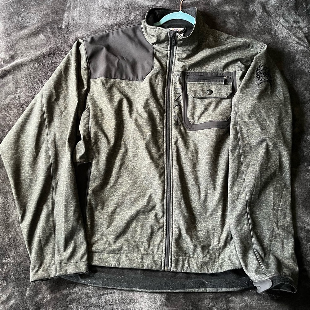 Green Men’s Cinch Coat XXL